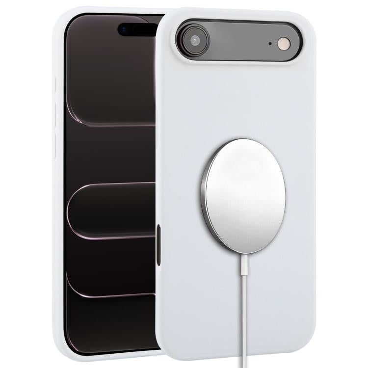 เคสโทรศัพท์ Liquid Silicone Full Coverage MagSafe สำหรับ iPhone 17 Pro Max, สำหรับ iPhone 17 Pro, สำหรับ iPhone 17, สำหรับ iPhone Air