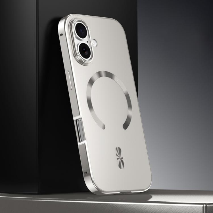 เคสโทรศัพท์โลหะผสม MagSafe Magnetic Shield แบบด้าน สำหรับ iPhone 17 Pro Max, สำหรับ iPhone 17 Pro, สำหรับ iPhone 17, สำหรับ iPhone Air, สำหรับ iPhone 16 Pro Max, สำหรับ iPhone 16 Pro, สำหรับ iPhone 15 Pro Max, สำหรับ iPhone 15 Pro