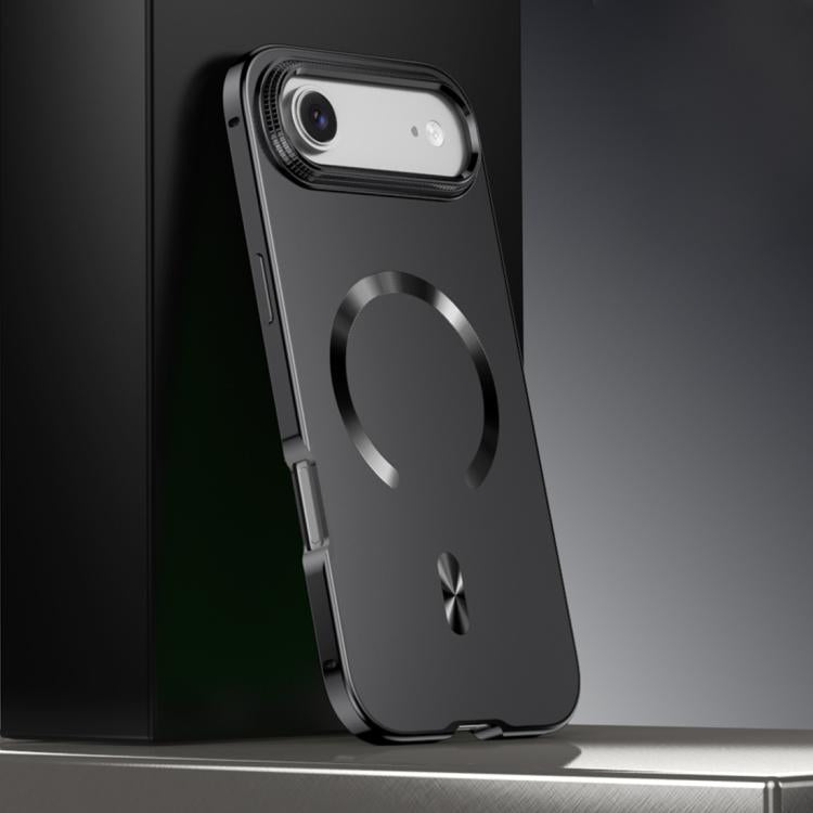 เคสโทรศัพท์โลหะผสม MagSafe Magnetic Shield แบบด้าน สำหรับ iPhone 17 Pro Max, สำหรับ iPhone 17 Pro, สำหรับ iPhone 17, สำหรับ iPhone Air, สำหรับ iPhone 16 Pro Max, สำหรับ iPhone 16 Pro, สำหรับ iPhone 15 Pro Max, สำหรับ iPhone 15 Pro
