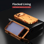 เคสโทรศัพท์โลหะผสม MagSafe Magnetic Shield แบบด้าน สำหรับ iPhone 17 Pro Max, สำหรับ iPhone 17 Pro, สำหรับ iPhone 17, สำหรับ iPhone Air, สำหรับ iPhone 16 Pro Max, สำหรับ iPhone 16 Pro, สำหรับ iPhone 15 Pro Max, สำหรับ iPhone 15 Pro