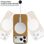 เคสโทรศัพท์ VIETAO หนัง PU MagSafe แบบซูเอดพร้อมที่จับ สำหรับ iPhone 17 Pro Max, สำหรับ iPhone 17 Pro, สำหรับ iPhone 17, สำหรับ iPhone Air