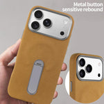 เคสโทรศัพท์ VIETAO หนัง PU MagSafe แบบซูเอดพร้อมที่จับ สำหรับ iPhone 17 Pro Max, สำหรับ iPhone 17 Pro, สำหรับ iPhone 17, สำหรับ iPhone Air