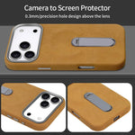 เคสโทรศัพท์ VIETAO หนัง PU MagSafe แบบซูเอดพร้อมที่จับ สำหรับ iPhone 17 Pro Max, สำหรับ iPhone 17 Pro, สำหรับ iPhone 17, สำหรับ iPhone Air