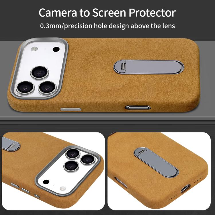 เคสโทรศัพท์ VIETAO หนัง PU MagSafe แบบซูเอดพร้อมที่จับ สำหรับ iPhone 17 Pro Max, สำหรับ iPhone 17 Pro, สำหรับ iPhone 17, สำหรับ iPhone Air