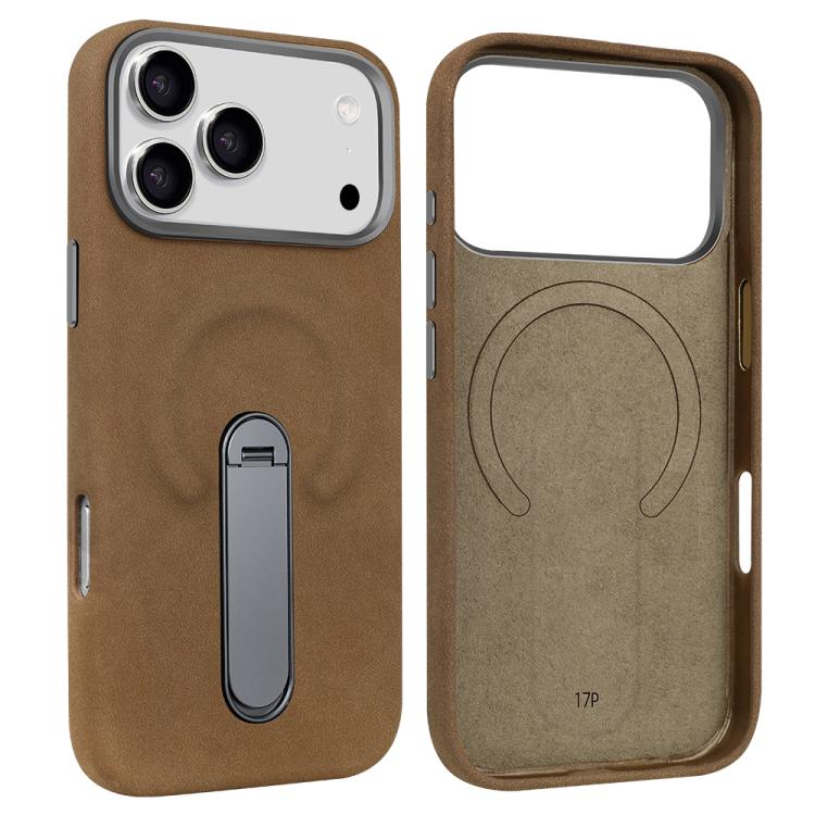 เคสโทรศัพท์ VIETAO หนัง PU MagSafe แบบซูเอดพร้อมที่จับ สำหรับ iPhone 17 Pro Max, สำหรับ iPhone 17 Pro, สำหรับ iPhone 17, สำหรับ iPhone Air