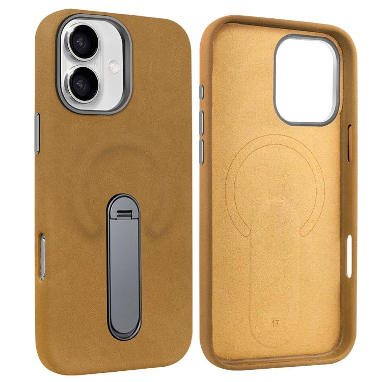 เคสโทรศัพท์ VIETAO หนัง PU MagSafe แบบซูเอดพร้อมที่จับ สำหรับ iPhone 17 Pro Max, สำหรับ iPhone 17 Pro, สำหรับ iPhone 17, สำหรับ iPhone Air