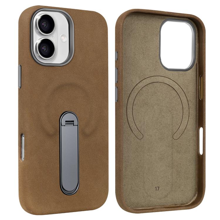 เคสโทรศัพท์ VIETAO หนัง PU MagSafe แบบซูเอดพร้อมที่จับ สำหรับ iPhone 17 Pro Max, สำหรับ iPhone 17 Pro, สำหรับ iPhone 17, สำหรับ iPhone Air