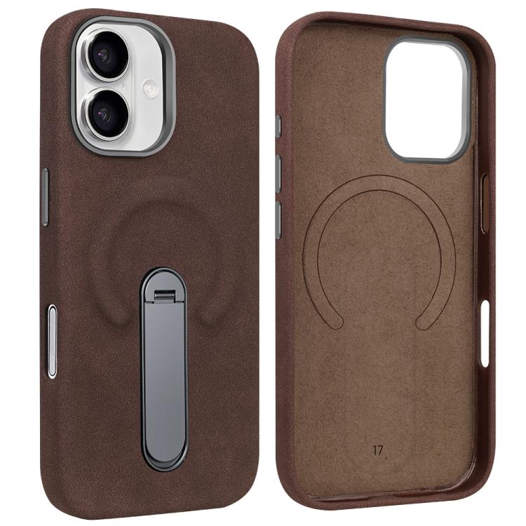 เคสโทรศัพท์ VIETAO หนัง PU MagSafe แบบซูเอดพร้อมที่จับ สำหรับ iPhone 17 Pro Max, สำหรับ iPhone 17 Pro, สำหรับ iPhone 17, สำหรับ iPhone Air