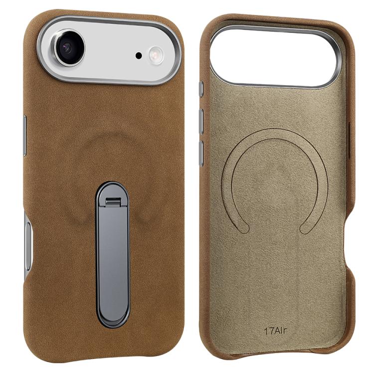 เคสโทรศัพท์ VIETAO หนัง PU MagSafe แบบซูเอดพร้อมที่จับ สำหรับ iPhone 17 Pro Max, สำหรับ iPhone 17 Pro, สำหรับ iPhone 17, สำหรับ iPhone Air