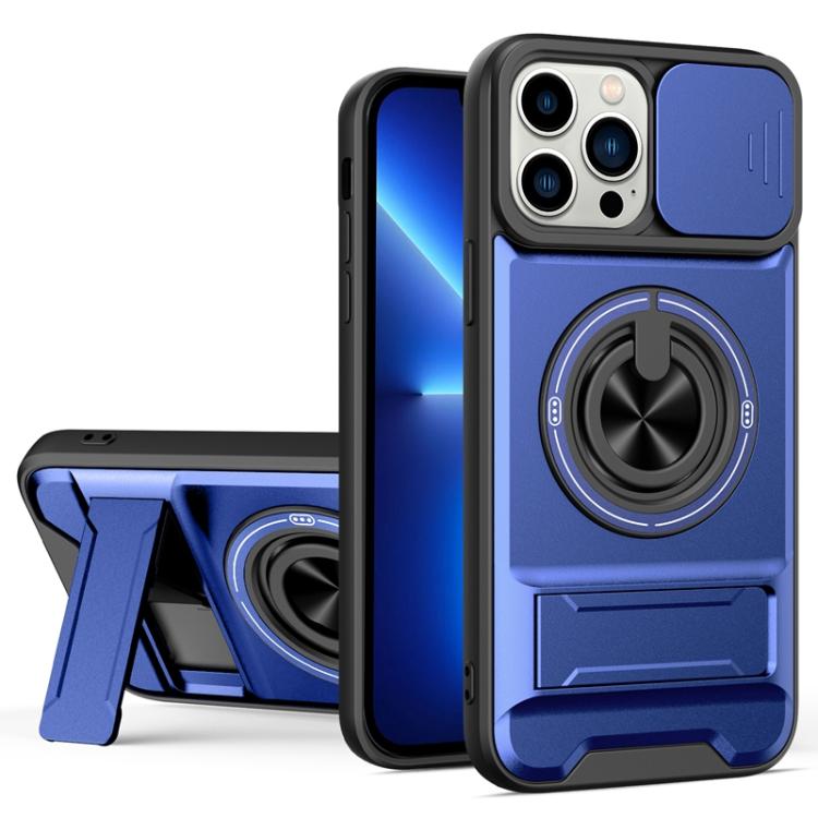 เคสโทรศัพท์กันกระแทกแม่เหล็กแบบเลื่อนหน้าต่างเลนส์อเนกประสงค์ สำหรับ iPhone 13 Pro Max, iPhone 13 Pro, iPhone 12 Pro Max, iPhone 11 Pro Max, iPhone 11