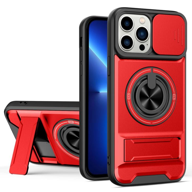 เคสโทรศัพท์กันกระแทกแม่เหล็กแบบเลื่อนหน้าต่างเลนส์อเนกประสงค์ สำหรับ iPhone 13 Pro Max, iPhone 13 Pro, iPhone 12 Pro Max, iPhone 11 Pro Max, iPhone 11