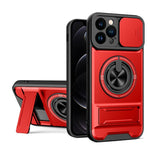 เคสโทรศัพท์กันกระแทกแม่เหล็กแบบเลื่อนหน้าต่างเลนส์อเนกประสงค์ สำหรับ iPhone 13 Pro Max, iPhone 13 Pro, iPhone 12 Pro Max, iPhone 11 Pro Max, iPhone 11