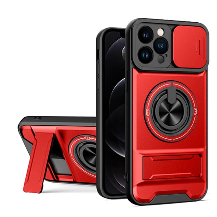 เคสโทรศัพท์กันกระแทกแม่เหล็กแบบเลื่อนหน้าต่างเลนส์อเนกประสงค์ สำหรับ iPhone 13 Pro Max, iPhone 13 Pro, iPhone 12 Pro Max, iPhone 11 Pro Max, iPhone 11