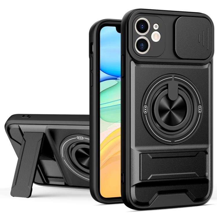เคสโทรศัพท์กันกระแทกแม่เหล็กแบบเลื่อนหน้าต่างเลนส์อเนกประสงค์ สำหรับ iPhone 13 Pro Max, iPhone 13 Pro, iPhone 12 Pro Max, iPhone 11 Pro Max, iPhone 11