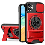 เคสโทรศัพท์กันกระแทกแม่เหล็กแบบเลื่อนหน้าต่างเลนส์อเนกประสงค์ สำหรับ iPhone 13 Pro Max, iPhone 13 Pro, iPhone 12 Pro Max, iPhone 11 Pro Max, iPhone 11