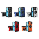 Lens Sliding Window Multifunctional Magnetic Shockproof Phone Case, For iPhone 13, For iPhone 12, For iPhone 12 Pro Max, For iPhone 12 Pro, For iPhone 11 Pro Max, For iPhone 11, For iPhone XS Max