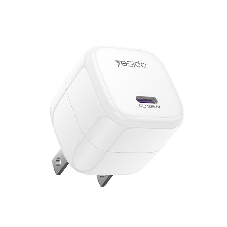 ที่ชาร์จเร็วขนาดเล็ก Yesido YC16U PD 35W Type-C Mini Ice Cube, ปลั๊ก US