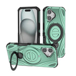 เคสโทรศัพท์แม่เหล็กขาตั้งหมุนโลหะรูปดาว สำหรับ iPhone 17 Pro Max, สำหรับ iPhone 17 Pro, สำหรับ iPhone 17, สำหรับ iPhone Air, สำหรับ iPhone 16 Pro Max, สำหรับ iPhone 16 Pro, สำหรับ iPhone 16