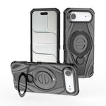 เคสโทรศัพท์แม่เหล็กขาตั้งหมุนโลหะรูปดาว สำหรับ iPhone 17 Pro Max, สำหรับ iPhone 17 Pro, สำหรับ iPhone 17, สำหรับ iPhone Air, สำหรับ iPhone 16 Pro Max, สำหรับ iPhone 16 Pro, สำหรับ iPhone 16