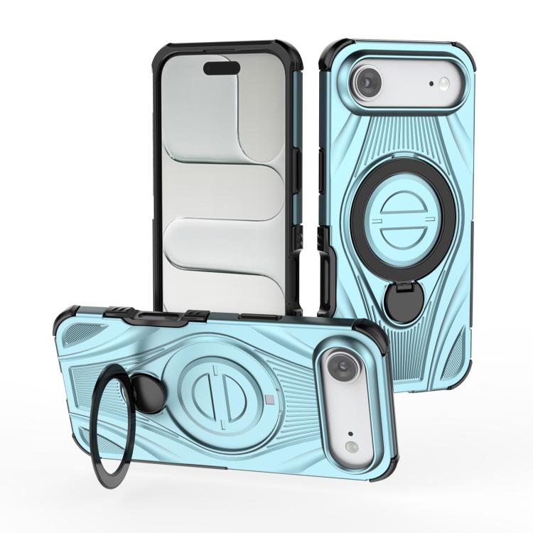 เคสโทรศัพท์แม่เหล็กขาตั้งหมุนโลหะรูปดาว สำหรับ iPhone 17 Pro Max, สำหรับ iPhone 17 Pro, สำหรับ iPhone 17, สำหรับ iPhone Air, สำหรับ iPhone 16 Pro Max, สำหรับ iPhone 16 Pro, สำหรับ iPhone 16