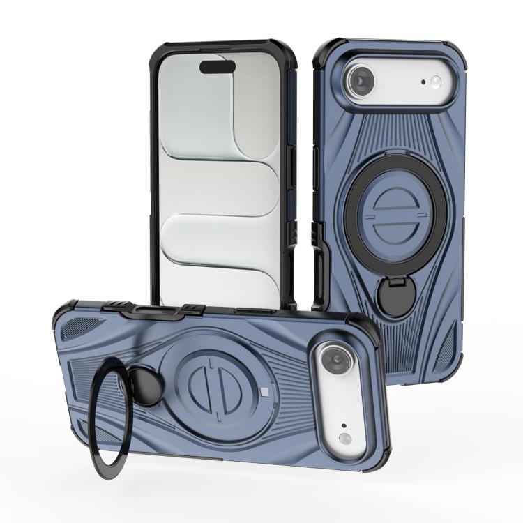เคสโทรศัพท์แม่เหล็กขาตั้งหมุนโลหะรูปดาว สำหรับ iPhone 17 Pro Max, สำหรับ iPhone 17 Pro, สำหรับ iPhone 17, สำหรับ iPhone Air, สำหรับ iPhone 16 Pro Max, สำหรับ iPhone 16 Pro, สำหรับ iPhone 16