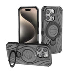 เคสโทรศัพท์แม่เหล็กขาตั้งหมุนโลหะรูปดาว สำหรับ iPhone 17 Pro Max, สำหรับ iPhone 17 Pro, สำหรับ iPhone 17, สำหรับ iPhone Air, สำหรับ iPhone 16 Pro Max, สำหรับ iPhone 16 Pro, สำหรับ iPhone 16