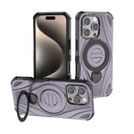 เคสโทรศัพท์แม่เหล็กขาตั้งหมุนโลหะรูปดาว สำหรับ iPhone 17 Pro Max, สำหรับ iPhone 17 Pro, สำหรับ iPhone 17, สำหรับ iPhone Air, สำหรับ iPhone 16 Pro Max, สำหรับ iPhone 16 Pro, สำหรับ iPhone 16