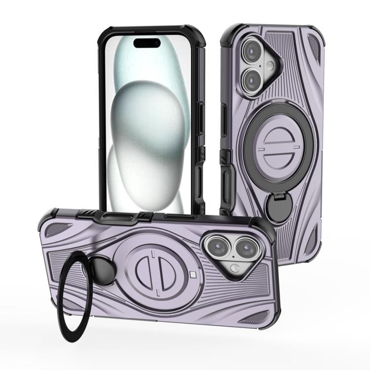 เคสโทรศัพท์แม่เหล็กขาตั้งหมุนโลหะรูปดาว สำหรับ iPhone 17 Pro Max, สำหรับ iPhone 17 Pro, สำหรับ iPhone 17, สำหรับ iPhone Air, สำหรับ iPhone 16 Pro Max, สำหรับ iPhone 16 Pro, สำหรับ iPhone 16