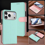เคสโทรศัพท์หนังวีแกนลายลิ้นจี่แผ่นข้างแม่เหล็กถอดได้ สำหรับ iPhone 17 Pro Max, สำหรับ iPhone 17 Pro, สำหรับ iPhone 17, สำหรับ iPhone Air, สำหรับ iPhone 16 Pro Max, สำหรับ iPhone 16 Pro, สำหรับ iPhone 16 Plus, สำหรับ iPhone 16