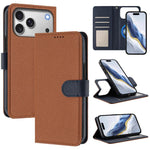 เคสโทรศัพท์หนังวีแกนลายลิ้นจี่แผ่นข้างแม่เหล็กถอดได้ สำหรับ iPhone 17 Pro Max, สำหรับ iPhone 17 Pro, สำหรับ iPhone 17, สำหรับ iPhone Air, สำหรับ iPhone 16 Pro Max, สำหรับ iPhone 16 Pro, สำหรับ iPhone 16 Plus, สำหรับ iPhone 16