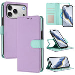 เคสโทรศัพท์หนังวีแกนลายลิ้นจี่แผ่นข้างแม่เหล็กถอดได้ สำหรับ iPhone 17 Pro Max, สำหรับ iPhone 17 Pro, สำหรับ iPhone 17, สำหรับ iPhone Air, สำหรับ iPhone 16 Pro Max, สำหรับ iPhone 16 Pro, สำหรับ iPhone 16 Plus, สำหรับ iPhone 16