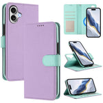 เคสโทรศัพท์หนังวีแกนลายลิ้นจี่แผ่นข้างแม่เหล็กถอดได้ สำหรับ iPhone 17 Pro Max, สำหรับ iPhone 17 Pro, สำหรับ iPhone 17, สำหรับ iPhone Air, สำหรับ iPhone 16 Pro Max, สำหรับ iPhone 16 Pro, สำหรับ iPhone 16 Plus, สำหรับ iPhone 16