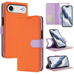 เคสโทรศัพท์หนังวีแกนลายลิ้นจี่แผ่นข้างแม่เหล็กถอดได้ สำหรับ iPhone 17 Pro Max, สำหรับ iPhone 17 Pro, สำหรับ iPhone 17, สำหรับ iPhone Air, สำหรับ iPhone 16 Pro Max, สำหรับ iPhone 16 Pro, สำหรับ iPhone 16 Plus, สำหรับ iPhone 16