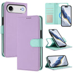 เคสโทรศัพท์หนังวีแกนลายลิ้นจี่แผ่นข้างแม่เหล็กถอดได้ สำหรับ iPhone 17 Pro Max, สำหรับ iPhone 17 Pro, สำหรับ iPhone 17, สำหรับ iPhone Air, สำหรับ iPhone 16 Pro Max, สำหรับ iPhone 16 Pro, สำหรับ iPhone 16 Plus, สำหรับ iPhone 16