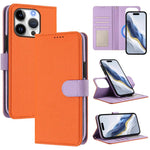 เคสโทรศัพท์หนังวีแกนลายลิ้นจี่แผ่นข้างแม่เหล็กถอดได้ สำหรับ iPhone 17 Pro Max, สำหรับ iPhone 17 Pro, สำหรับ iPhone 17, สำหรับ iPhone Air, สำหรับ iPhone 16 Pro Max, สำหรับ iPhone 16 Pro, สำหรับ iPhone 16 Plus, สำหรับ iPhone 16