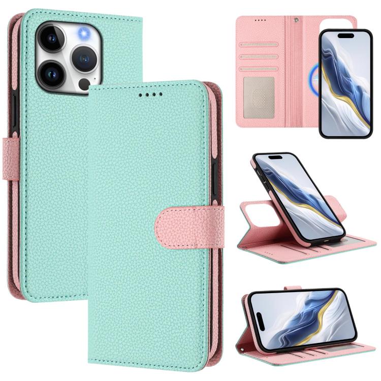 เคสโทรศัพท์หนังวีแกนลายลิ้นจี่แผ่นข้างแม่เหล็กถอดได้ สำหรับ iPhone 17 Pro Max, สำหรับ iPhone 17 Pro, สำหรับ iPhone 17, สำหรับ iPhone Air, สำหรับ iPhone 16 Pro Max, สำหรับ iPhone 16 Pro, สำหรับ iPhone 16 Plus, สำหรับ iPhone 16