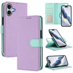 เคสโทรศัพท์หนังวีแกนลายลิ้นจี่แผ่นข้างแม่เหล็กถอดได้ สำหรับ iPhone 17 Pro Max, สำหรับ iPhone 17 Pro, สำหรับ iPhone 17, สำหรับ iPhone Air, สำหรับ iPhone 16 Pro Max, สำหรับ iPhone 16 Pro, สำหรับ iPhone 16 Plus, สำหรับ iPhone 16