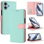 เคสโทรศัพท์หนังวีแกนลายลิ้นจี่แผ่นข้างแม่เหล็กถอดได้ สำหรับ iPhone 17 Pro Max, สำหรับ iPhone 17 Pro, สำหรับ iPhone 17, สำหรับ iPhone Air, สำหรับ iPhone 16 Pro Max, สำหรับ iPhone 16 Pro, สำหรับ iPhone 16 Plus, สำหรับ iPhone 16
