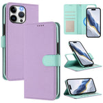 เคสโทรศัพท์หนังวีแกนลายลิ้นจี่แม่เหล็กด้านข้างถอดได้ สำหรับ iPhone 13 Pro Max, สำหรับ iPhone 13 Pro, สำหรับ iPhone 13, สำหรับ iPhone 12 / 12 Pro, สำหรับ iPhone 12 Pro Max, สำหรับ iPhone 11 Pro Max, สำหรับ iPhone 11, สำหรับ iPhone 11 Pro