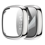 xDfind Tempered Film Integrated PC Watch Protective Cover, For Fitbit Versa 4, For Fitbit Versa 3