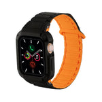 สายรัดนาฬิกาซิลิโคน TPU แบบแม่เหล็กพร้อมหัวเข็มขัดกลับด้าน สำหรับ Apple Watch 45mm / 44mm, สำหรับ Apple Watch 41mm / 40mm