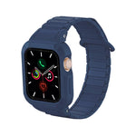สายรัดนาฬิกาซิลิโคน TPU แบบแม่เหล็กพร้อมหัวเข็มขัดกลับด้าน สำหรับ Apple Watch 45mm / 44mm, สำหรับ Apple Watch 41mm / 40mm