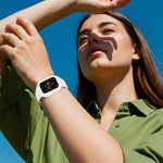 สายรัดนาฬิกาซิลิโคน TPU แบบแม่เหล็กพร้อมหัวเข็มขัดกลับด้าน สำหรับ Apple Watch 45mm / 44mm, สำหรับ Apple Watch 41mm / 40mm