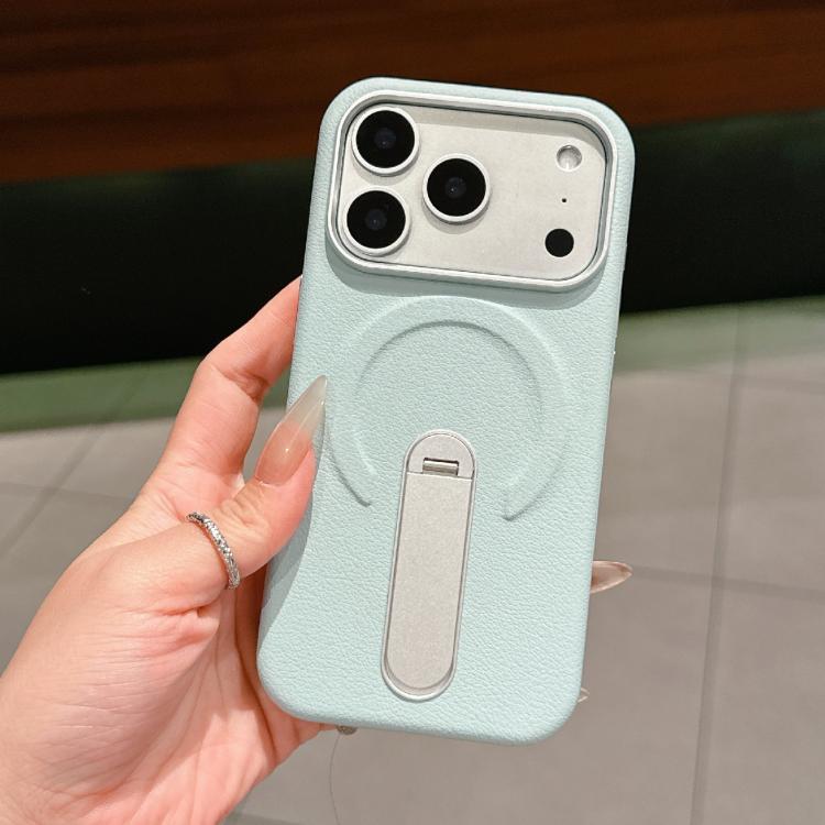 เคสโทรศัพท์แม่เหล็กหนังวีแกนและ PC แบบที่ยึดซ่อน สำหรับ iPhone 17 Pro Max, สำหรับ iPhone 17 Pro