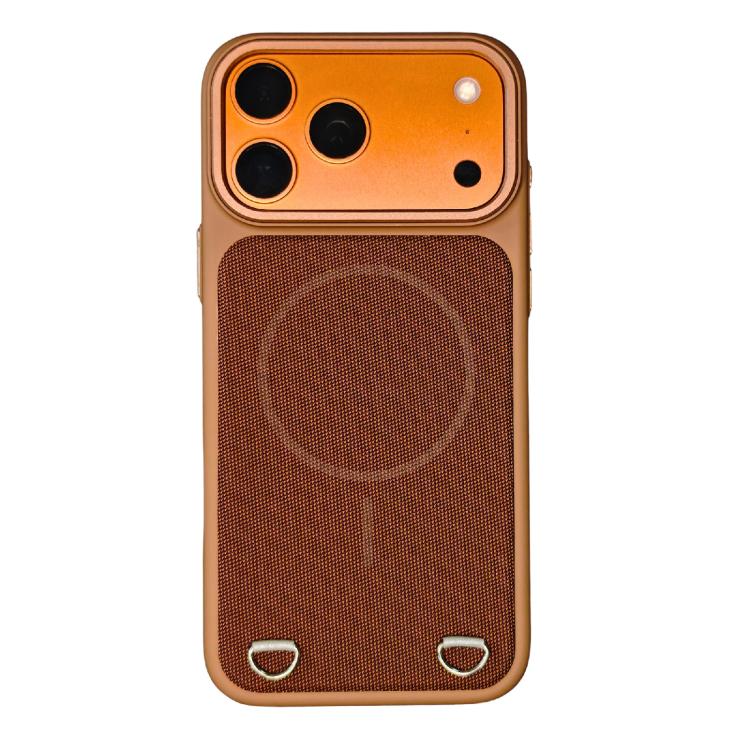 เคสโทรศัพท์แม่เหล็กผิวสัมผัสเหมือนผิวหนัง PC + ผ้าทันสมัย สำหรับ iPhone 17 Pro Max, สำหรับ iPhone 17 Pro