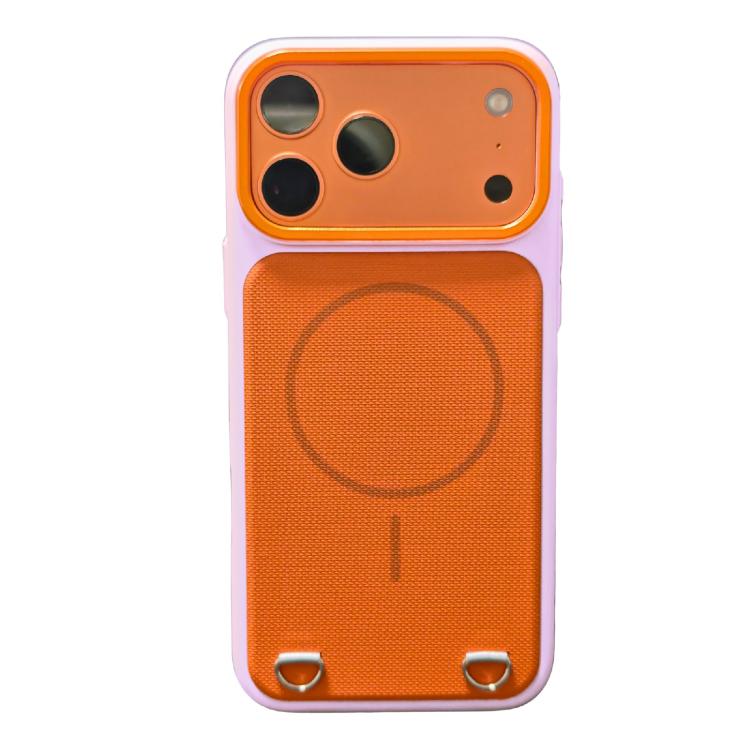 เคสโทรศัพท์แม่เหล็กผิวสัมผัสเหมือนผิวหนัง PC + ผ้าทันสมัย สำหรับ iPhone 17 Pro Max, สำหรับ iPhone 17 Pro