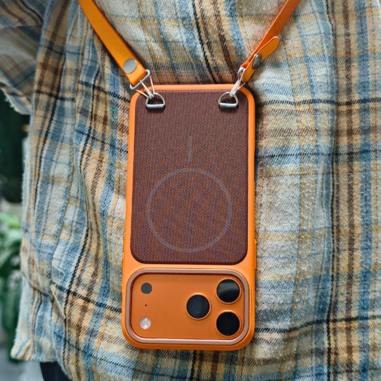 เคสโทรศัพท์แม่เหล็กผิวสัมผัสเหมือนผิวหนัง PC + ผ้าทันสมัย สำหรับ iPhone 17 Pro Max, สำหรับ iPhone 17 Pro