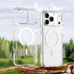 เคสโทรศัพท์ไฮบริด TPU PC เกราะน้ำแข็งแม่เหล็ก สำหรับ iPhone 17 Pro Max, สำหรับ iPhone 17 Pro, สำหรับ iPhone Air