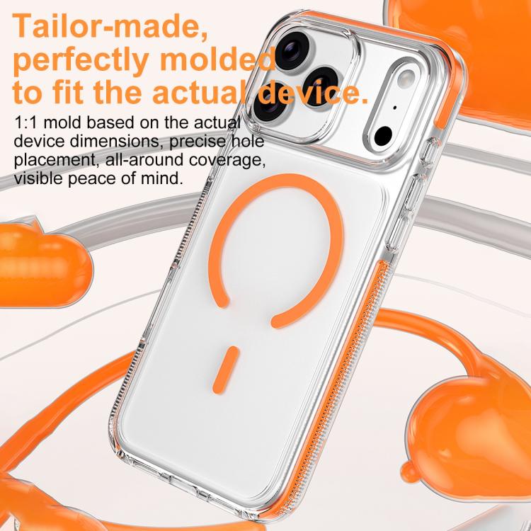 เคสโทรศัพท์ไฮบริด TPU PC เกราะน้ำแข็งแม่เหล็ก สำหรับ iPhone 17 Pro Max, สำหรับ iPhone 17 Pro, สำหรับ iPhone Air