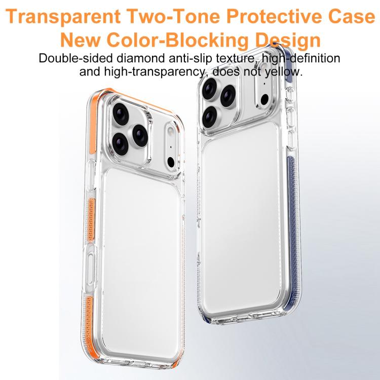 เคสโทรศัพท์ไฮบริด TPU PC เกราะน้ำแข็ง สำหรับ iPhone 17 Pro Max, สำหรับ iPhone 17 Pro, สำหรับ iPhone Air